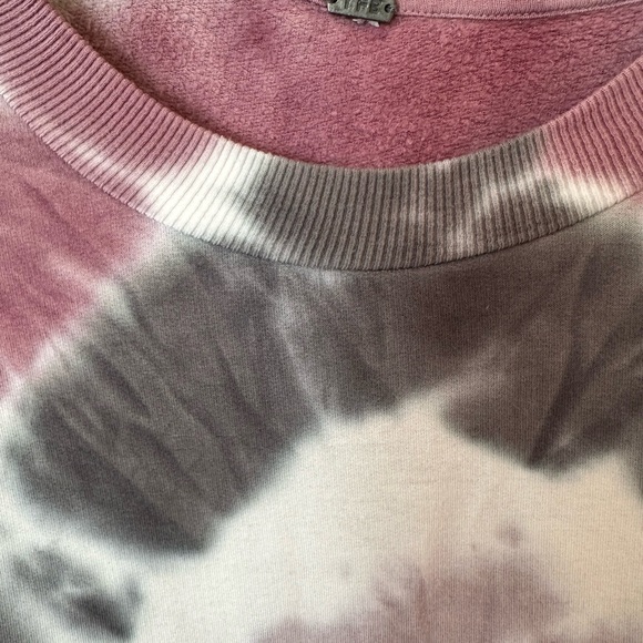 YOUNG FABULOUS & BROKE RAYON JERSEY TIE DYE SWEATSHIRT - Picture 5 of 6